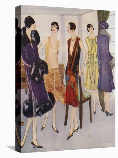 1920s Fashion, 1925, UK-null-Stretched Canvas