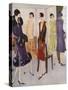 1920s Fashion, 1925, UK-null-Stretched Canvas