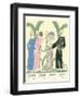 1920s Fashion Illustratiion-null-Framed Art Print