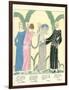 1920s Fashion Illustratiion-null-Framed Art Print