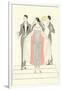 1920s Fashion Illustratiion-null-Framed Art Print