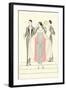 1920s Fashion Illustratiion-null-Framed Art Print