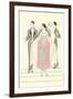 1920s Fashion Illustratiion-null-Framed Art Print