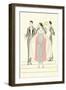 1920s Fashion Illustratiion-null-Framed Art Print