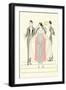 1920s Fashion Illustratiion-null-Framed Art Print