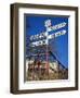 1920s Filling Station, Historic Route 66, Luther, Oklahoma-Richard Cummins-Framed Photographic Print