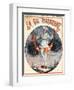1920s France La Vie Parisienne Magazine Cover-null-Framed Giclee Print