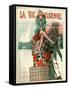 1920s France La Vie Parisienne Magazine Cover-null-Framed Stretched Canvas