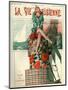 1920s France La Vie Parisienne Magazine Cover-null-Mounted Giclee Print