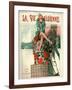 1920s France La Vie Parisienne Magazine Cover-null-Framed Giclee Print