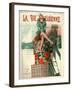 1920s France La Vie Parisienne Magazine Cover-null-Framed Giclee Print