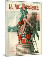 1920s France La Vie Parisienne Magazine Cover-null-Mounted Giclee Print