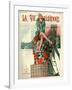 1920s France La Vie Parisienne Magazine Cover-null-Framed Premium Giclee Print