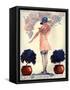 1920s France La Vie Parisienne Magazine Cover-null-Framed Stretched Canvas