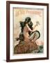 1920s France La Vie Parisienne Magazine Cover-null-Framed Giclee Print