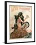 1920s France La Vie Parisienne Magazine Cover-null-Framed Premium Giclee Print