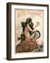 1920s France La Vie Parisienne Magazine Cover-null-Framed Premium Giclee Print