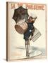 1920s France La Vie Parisienne Magazine Cover-null-Stretched Canvas