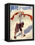 1920s France La Vie Parisienne Magazine Cover-null-Framed Stretched Canvas