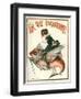 1920s France La Vie Parisienne Magazine Cover-null-Framed Giclee Print