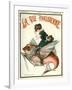 1920s France La Vie Parisienne Magazine Cover-null-Framed Premium Giclee Print