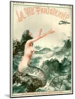 1920s France La Vie Parisienne Magazine Cover-null-Mounted Giclee Print