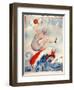 1920s France La Vie Parisienne Magazine Cover-null-Framed Giclee Print