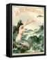 1920s France La Vie Parisienne Magazine Cover-null-Framed Stretched Canvas