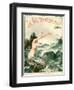 1920s France La Vie Parisienne Magazine Cover-null-Framed Premium Giclee Print