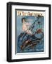 1920s France La Vie Parisienne Magazine Cover-null-Framed Giclee Print