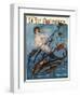 1920s France La Vie Parisienne Magazine Cover-null-Framed Premium Giclee Print