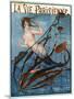 1920s France La Vie Parisienne Magazine Cover-null-Mounted Giclee Print