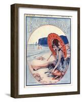 1920s France La Vie Parisienne Magazine Cover-null-Framed Giclee Print