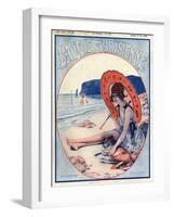 1920s France La Vie Parisienne Magazine Cover-null-Framed Giclee Print