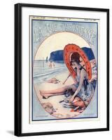 1920s France La Vie Parisienne Magazine Cover-null-Framed Giclee Print