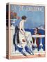 1920s France La Vie Parisienne Magazine Cover-null-Stretched Canvas