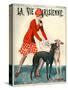 1920s France La Vie Parisienne Magazine Cover-null-Stretched Canvas