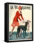 1920s France La Vie Parisienne Magazine Cover-null-Framed Stretched Canvas