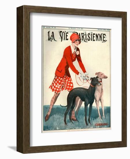 1920s France La Vie Parisienne Magazine Cover-null-Framed Giclee Print