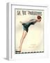 1920s France La Vie Parisienne Magazine Cover-null-Framed Giclee Print