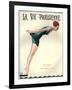 1920s France La Vie Parisienne Magazine Cover-null-Framed Giclee Print