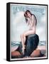 1920s France La Vie Parisienne Magazine Cover-null-Framed Stretched Canvas