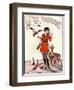 1920s France La Vie Parisienne Magazine Cover-null-Framed Giclee Print