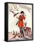 1920s France La Vie Parisienne Magazine Cover-null-Framed Stretched Canvas