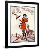 1920s France La Vie Parisienne Magazine Cover-null-Framed Giclee Print