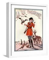 1920s France La Vie Parisienne Magazine Cover-null-Framed Giclee Print