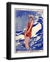 1920s France La Vie Parisienne Magazine Cover-null-Framed Giclee Print