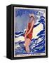 1920s France La Vie Parisienne Magazine Cover-null-Framed Stretched Canvas