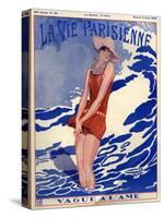 1920s France La Vie Parisienne Magazine Cover-null-Stretched Canvas