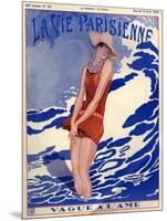 1920s France La Vie Parisienne Magazine Cover-null-Mounted Giclee Print